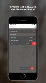 Lenzmark Hunt Hunting App, GPS screenshot
