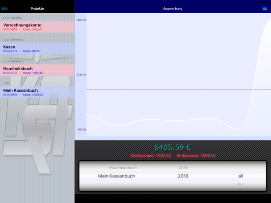 Screenshot #6 pour Kassenbuch-PRO