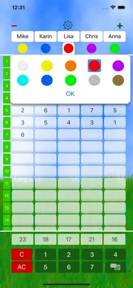 Game screenshot Mini Golf Score Card apk