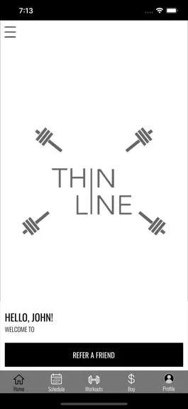 Game screenshot Thin Line Fitness apk