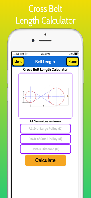 Belt Length Calculator Pro(圖3)-速報App