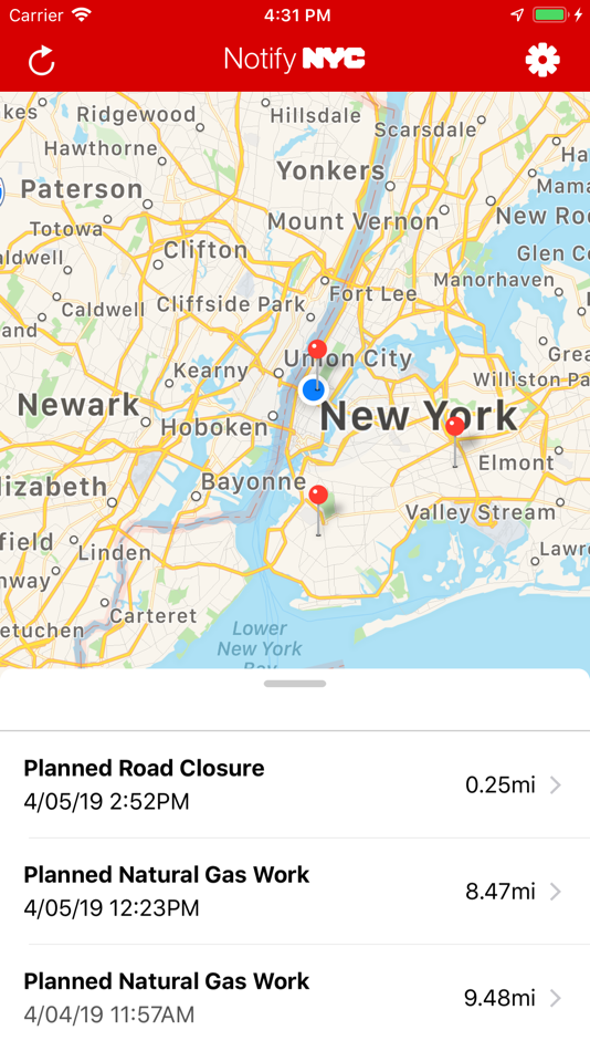 #2. Notify NYC (iOS) Podle: Department of Information Technology And Telecomm