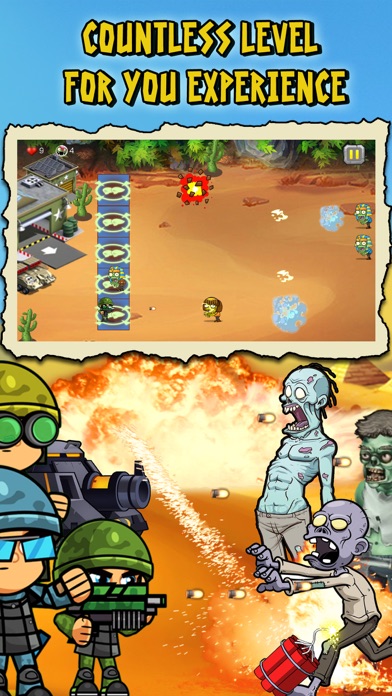 Ninja vs Zombies War in Desert screenshot 2
