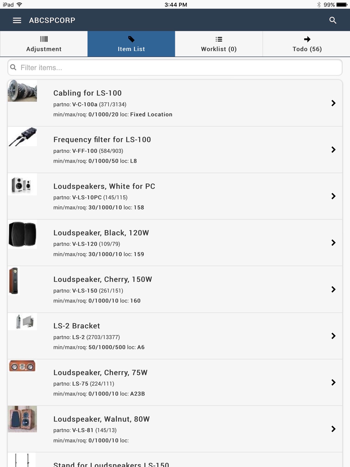 CS DCAPP ipad screenshot 1