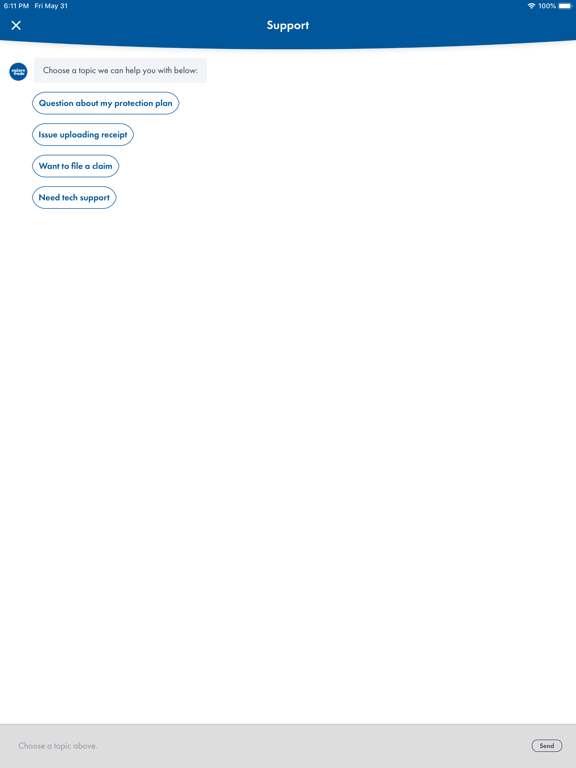 SquareTrade iPad screenshot 7 - Utilities app