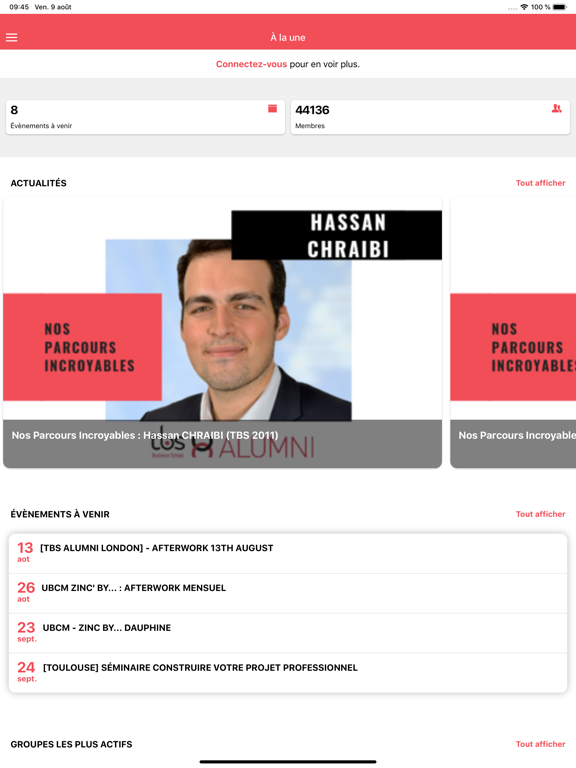 Screenshot #4 pour TBS Alumni