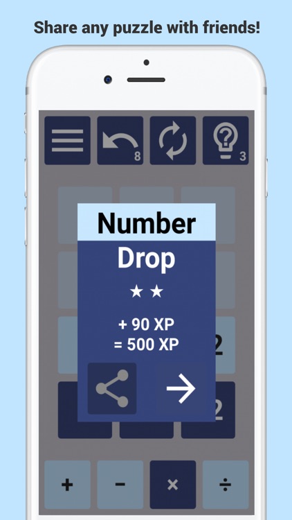 Math Solving Game NumberDrop screenshot-4