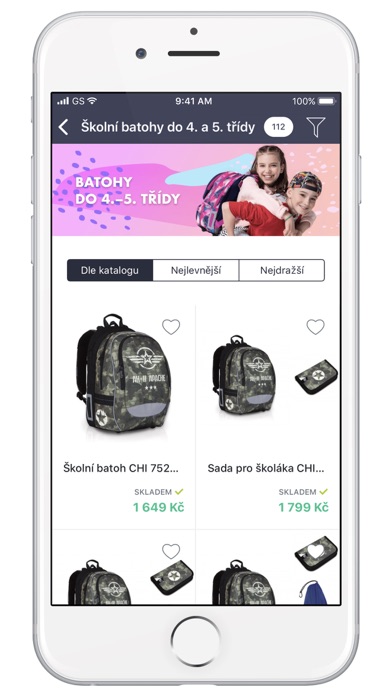 Screenshot #3 pour Školní a studentské batohy