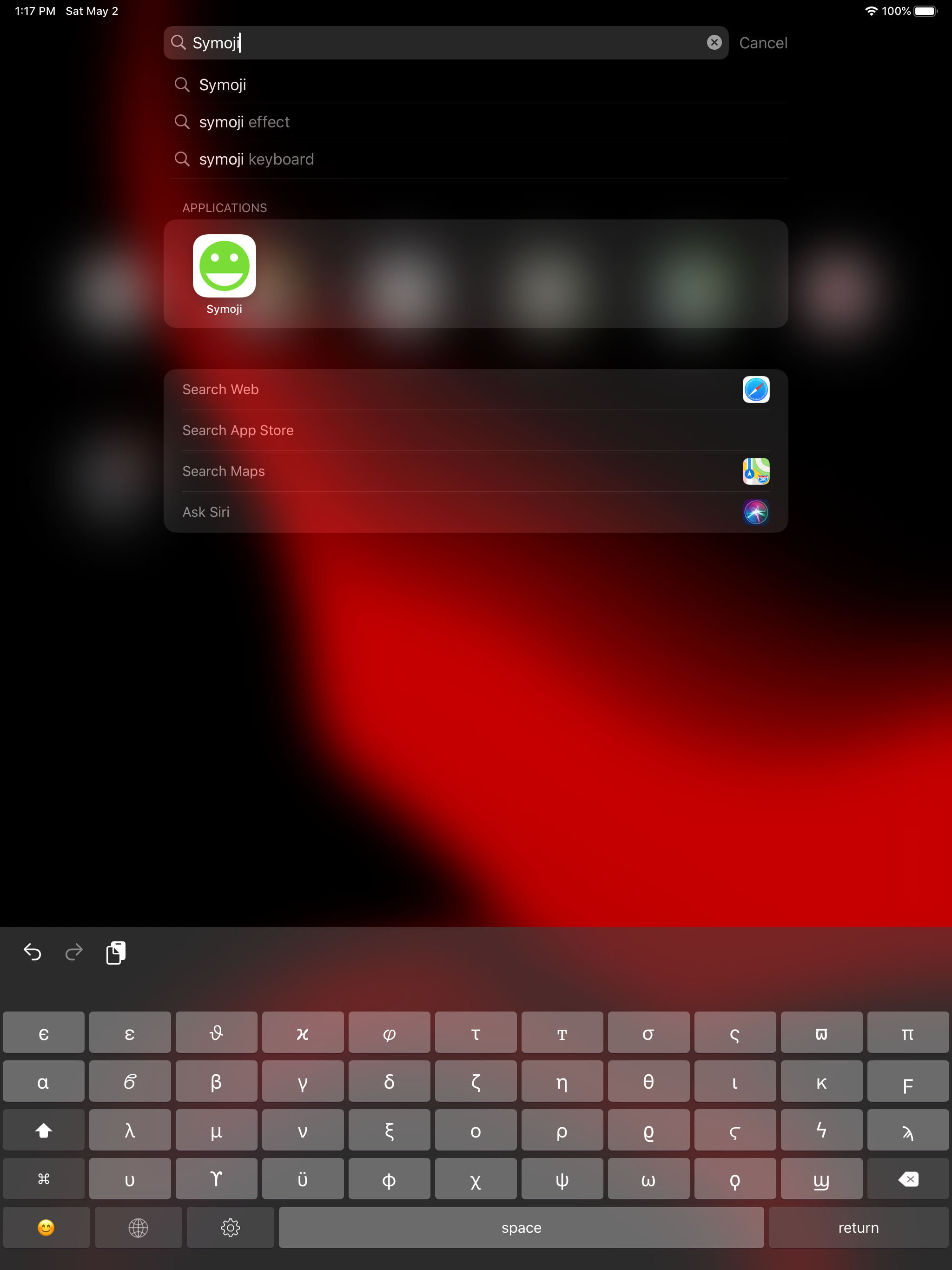 Symoji Keyboard (+Greek)
