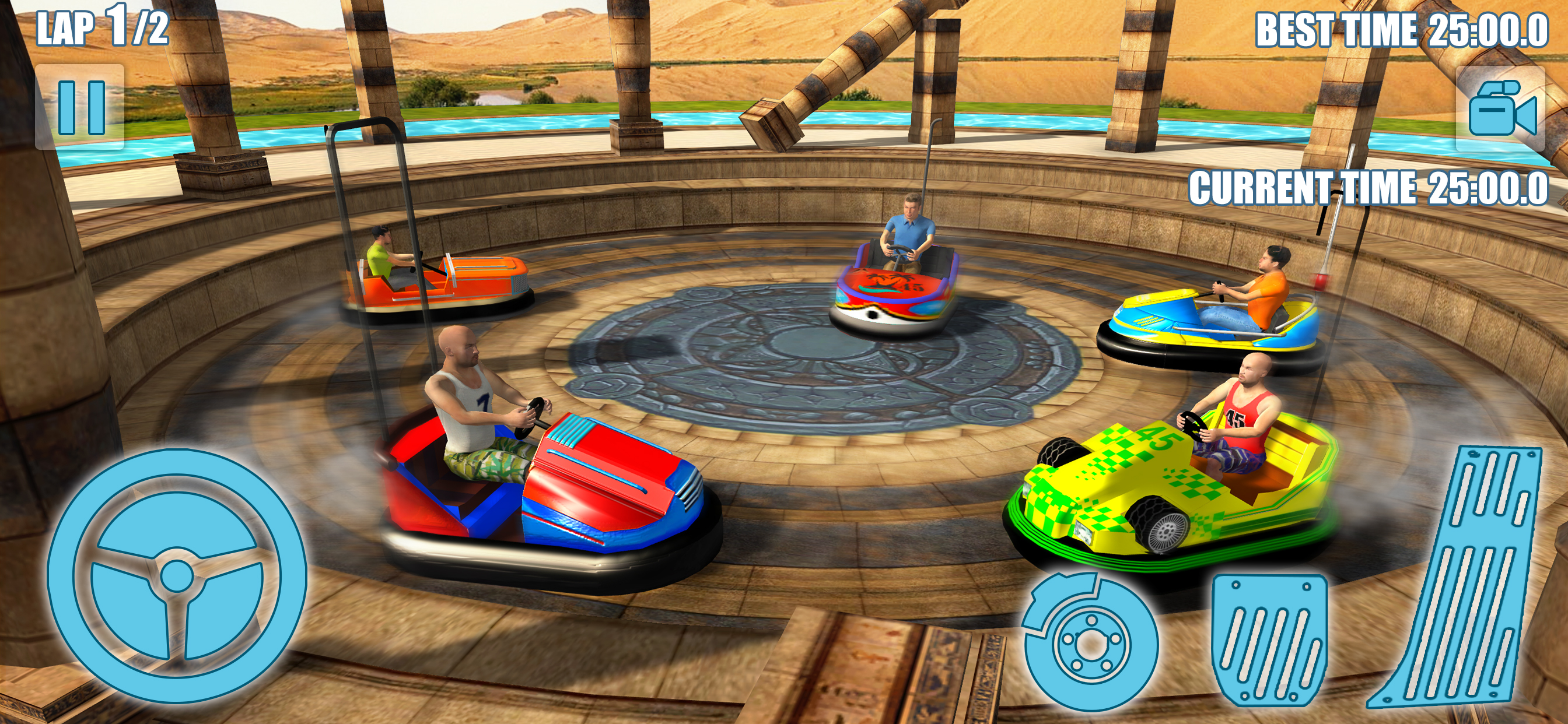 Bumper Car Demolition Race