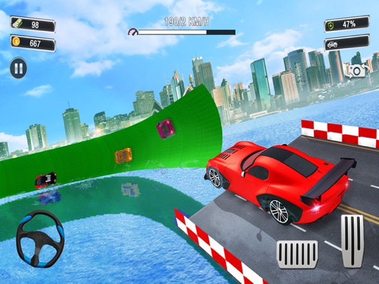 Screenshot #6 pour Real GT Car School City Stunts