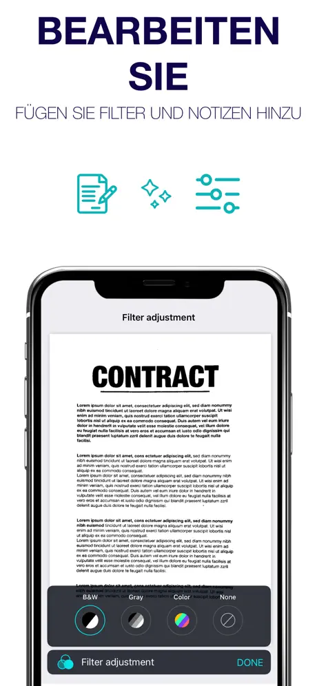 Scanner App ∙ PDF Scannen