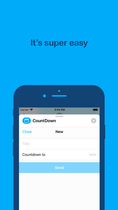 CountDown Message screenshot 3