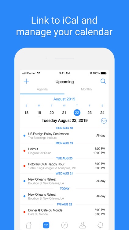 DockIt - Social Calendar App screenshot-3