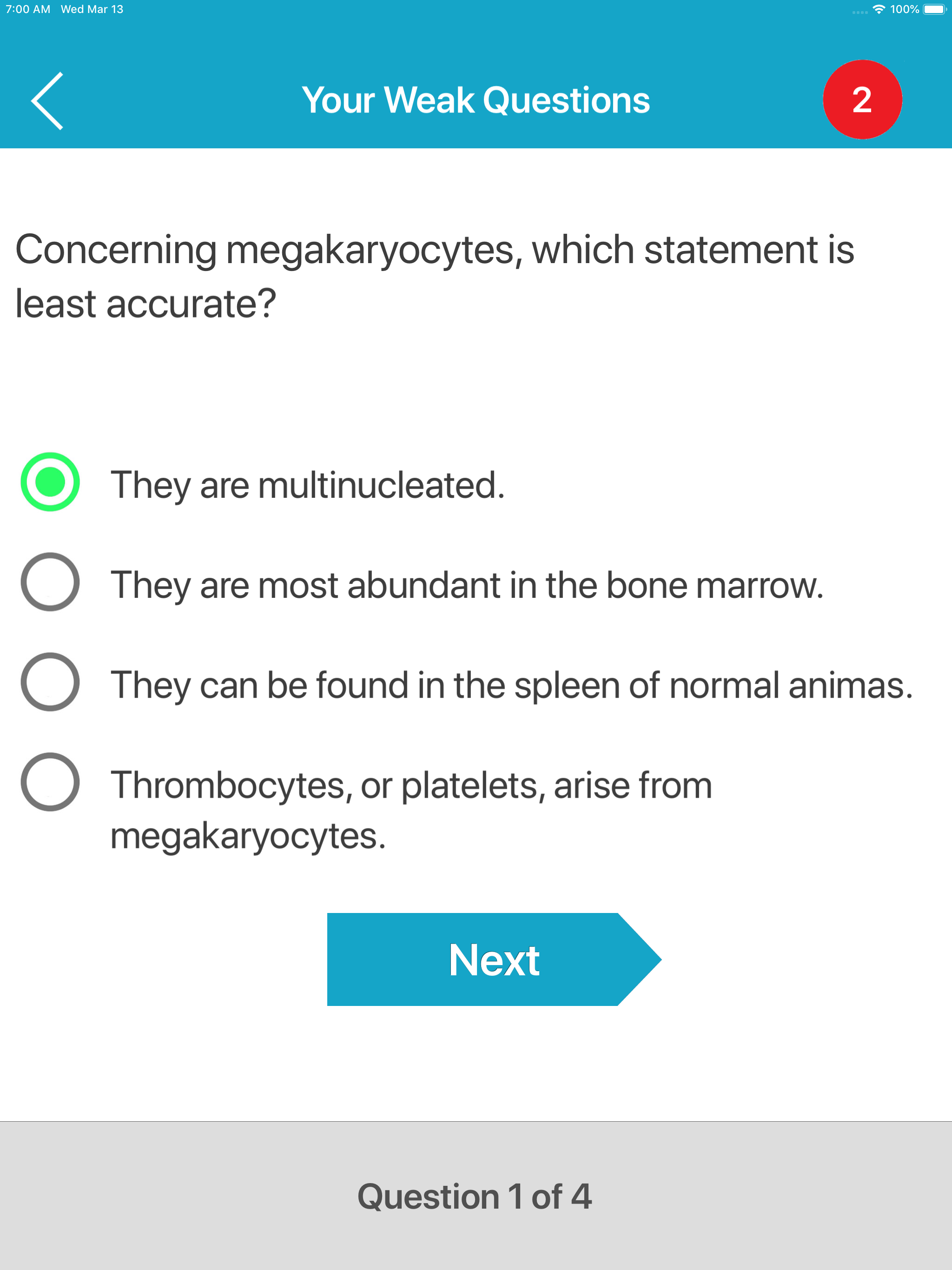 Veterinary Anatomy Quiz