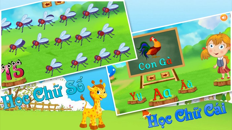 Dạy Bé Học Chữ Cái - Học Số