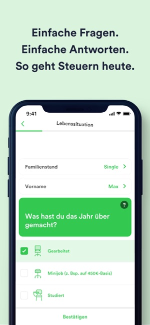 Taxfix - Die Steuer-App(圖2)-速報App