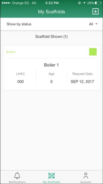 Lafarge Scaffolds App