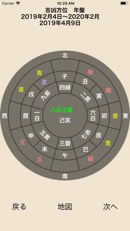九星方位盤 screenshot 5 of 6