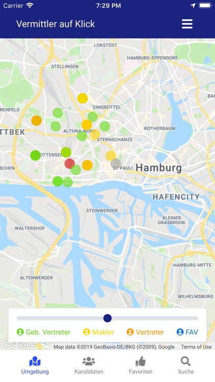 Vermittler auf Klick screenshot-4