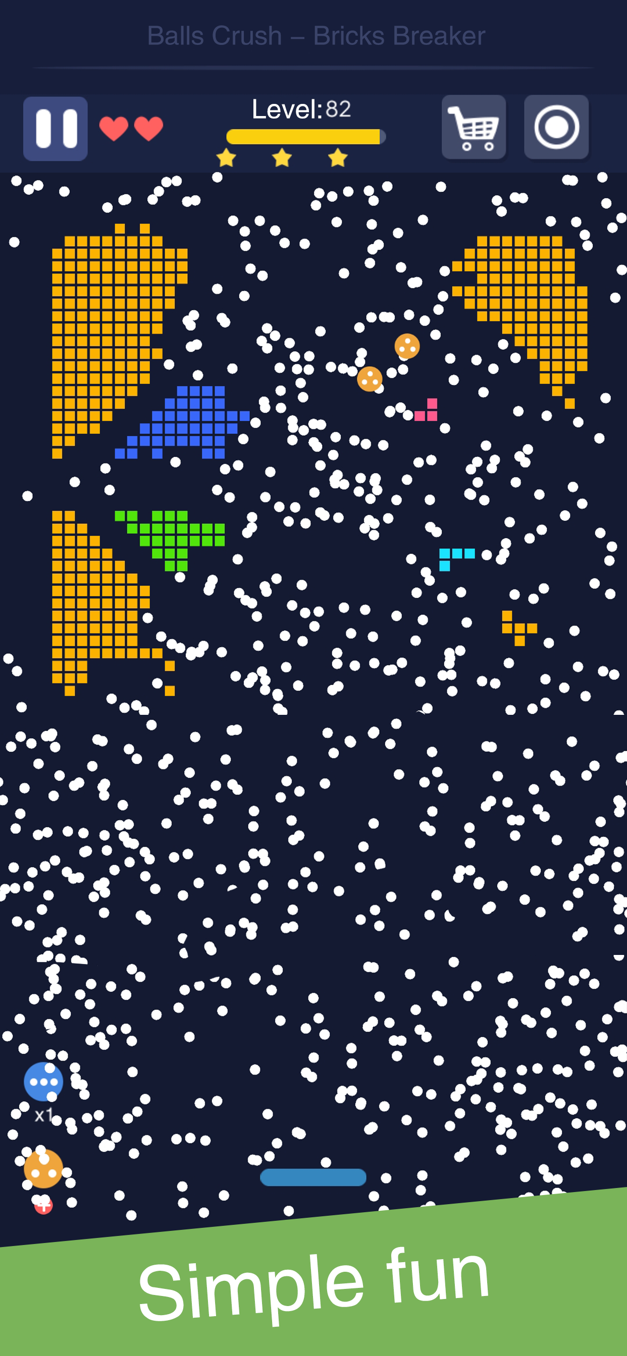 Balls Crush - Bricks Breaker screenshot 3
