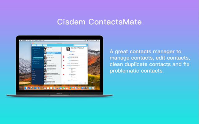 ‎ContactsMate Screenshot
