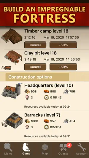 Tribal Wars screenshot 2