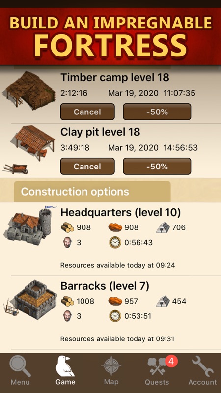 Tribal Wars screenshot 2