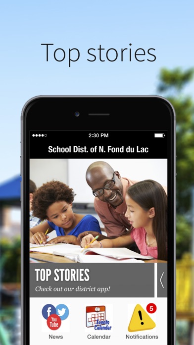 School Dist. of N. Fond du Lac Screenshot