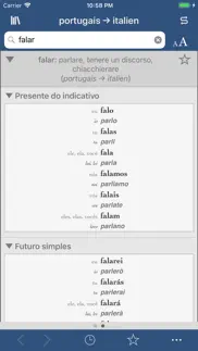 ultralingua italien-portugais iPhone Captures Décran 2