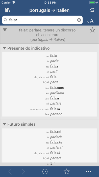 Screenshot #2 pour Ultralingua italien-portugais