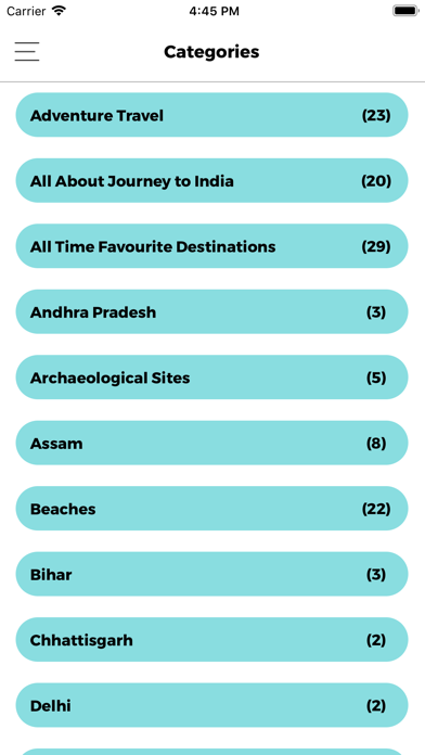 Travel Portal Of India Screenshot