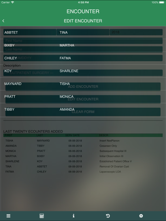 Screenshot #5 pour My RVU IM Tracker