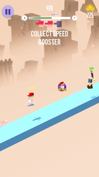 Skate Race 3D screenshot-3