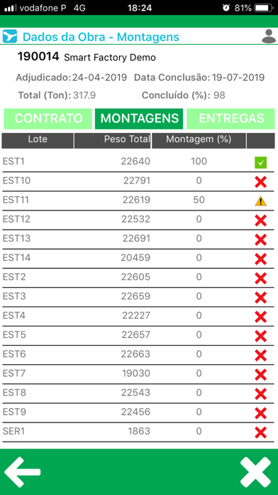 App screenshot