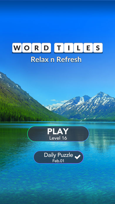 screenshot of Word Tiles: Relax n Refresh 8