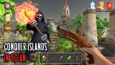 Shark Land: Desert Island Screenshot