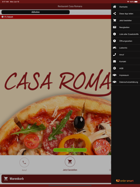 Screenshot #5 pour Pizzeria Casa Romana