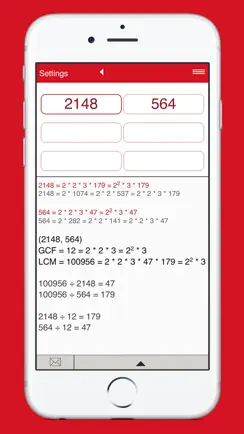 Prime Factorization Factorizer iPhone image 3