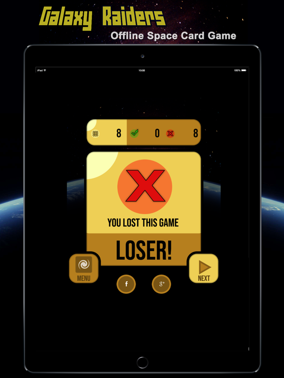 Screenshot #6 pour Galaxy Raiders - space cards