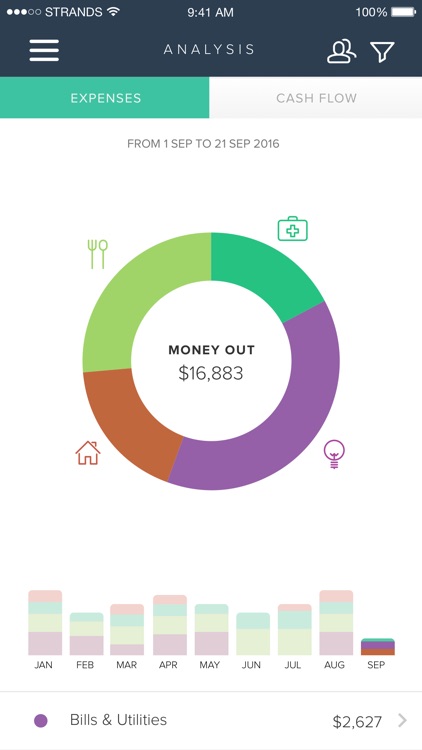 MoneyStrands: Personal Finance