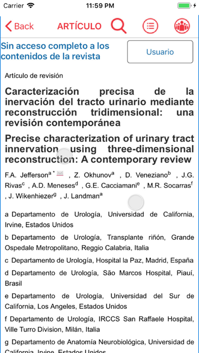 Screenshot #3 pour Actas Urológicas