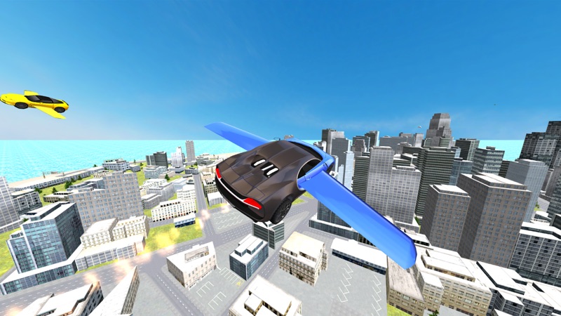 Flying Car Racing Simulator screenshot 5