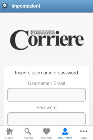 Corriere Romagna Digital - náhled