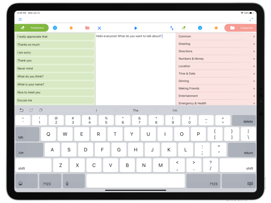 Screenshot #4 pour Speaxt - Text To Speech AAC