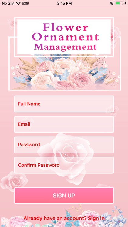 Flower Ornament Management