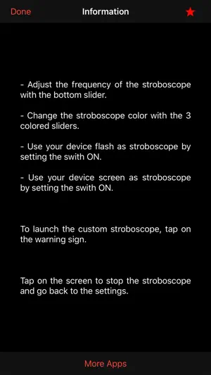 iStrobo screenshot 3