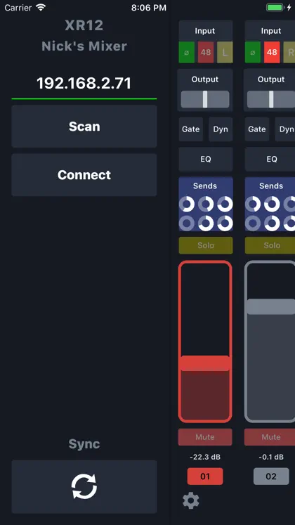 Screenshot 6 di 6 di X Air Controller