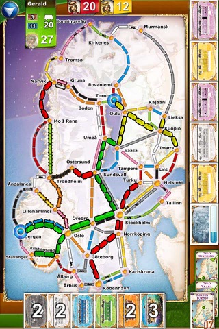 Ticket to Ride - Train Gameのおすすめ画像3