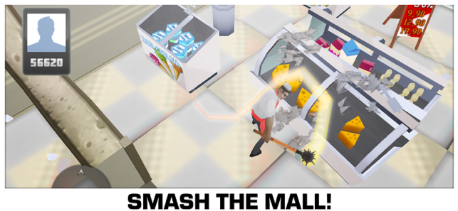 ‎Smash the Mall - Stress Fix! Screenshot